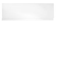 Polysan Plain Nika Panel čelní 1900x590 mm, bílá 72561