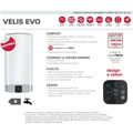 Ariston VELIS EVO 100 Elektrický zásobníkový ohřívač vody - galerie #2