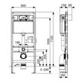 Tece Profil WC modul s odsáváním zápachu 9300003 - galerie #1