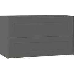 EBS Lana Skříňka umyvadlová s deskou 103,2 cm, šedá matná, LANA100SM
