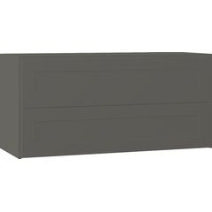 EBS Lana Skříňka umyvadlová s deskou 123,2 cm, šedá matná, LANA120SM