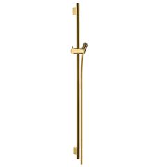 Hansgrohe Unica S Puro Sprchová tyč 90 cm s hadicí, leštěné zlato 28631990
