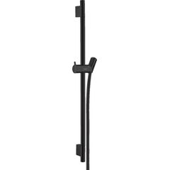 Hansgrohe Unica S Puro Sprchová tyč 650 mm se sprchovou hadicí, matná černá 28632670