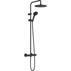 Hansgrohe Vernis Blend Sprchový systém Showerpipe 240 s termostatem, 2 proudy, EcoSmart, matná černá 26428670