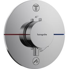 Hansgrohe ShowerSelect Comfort S Termostatická baterie se 2 výstupy, chrom 15554000