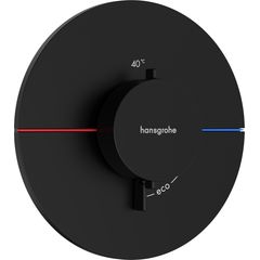 Hansgrohe ShowerSelect Comfort S Termostatická podomítková baterie, matná černá 15559670