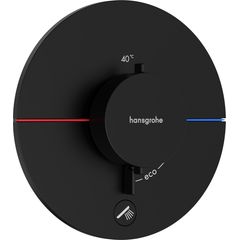 Hansgrohe ShowerSelect Comfort S Termostatická baterie s přídavným výstupem, matná černá 15562670