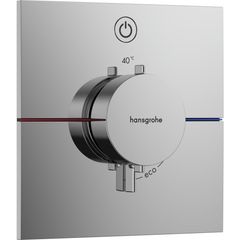 Hansgrohe ShowerSelect Comfort E Termostatická podomítková baterie jednocestná, chrom 15571000