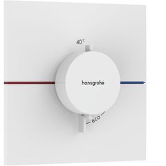 Hansgrohe ShowerSelect Comfort E Termostatická podomítková baterie, matná bílá 15574700