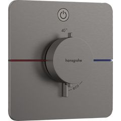 Hansgrohe ShowerSelect Comfort Q Termostatická podomítková baterie, kartáčovaný černý chrom 15581340