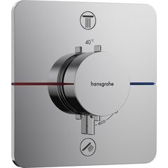 Hansgrohe ShowerSelect Comfort Q Termostatická baterie se 2 výstupy, chrom 15583000