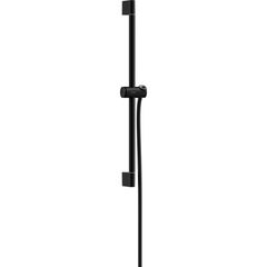 Hansgrohe Unica Sprchová tyč 65 cm se sprchovou hadicí, matná černá 24400670