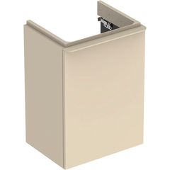 Geberit Smyle Square Koupelnová skříňka pod umývátko 44,2 cm levá, písková šedá 500.351.JL.1