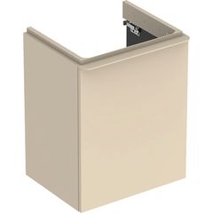 Geberit Smyle Square Koupelnová skříňka pod umývátko 49,2 cm pravá, písková šedá 500.363.JL.1