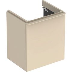 Geberit Smyle Square Koupelnová skříňka pod umyvadlo 53,6 cm levá, písková šedá 500.366.JL.1