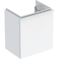 Geberit iCon Skříňka pod umývátko 37 x 41,5 cm, bílá lesklá, madlo bílé 502.301.01.1