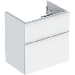 Geberit iCon Skříňka pod umyvadlo 59,2 x 61,5 cm, bílá matná, madlo bílé matné 502.307.01.3