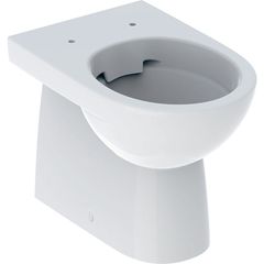 Geberit Selnova WC stojící s hlubokým splachováním, vodorovný nebo vertikální vývod, Rimfree, bílá 500.393.01.7