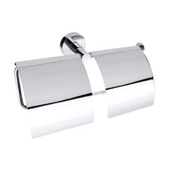Bemeta Omega Dvojitý držák toaletního papíru s krytem economy 104112092