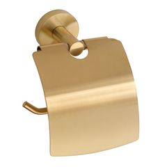 Bemeta Sablo Držák toaletního papíru s krytem, zlatá mat 160112010