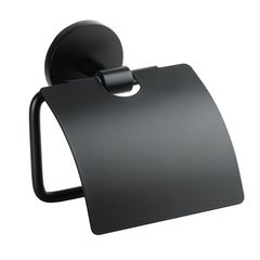Bemeta Nox Držák toaletního papíru s krytem, černá 102512010