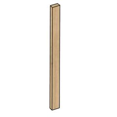 EBS 5288298 Vykrývací bok pro horní a spodní skříňky 70,1x4,8 cm dub arlington
