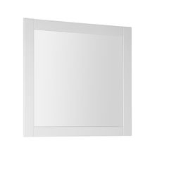 EBS Natka Zrcadlo 80x80 cm v bílém rámu