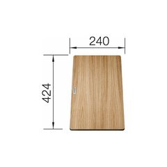 Blanco 230700 Krájecí deska dřevěná 42,4x24cm, jasan