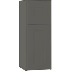 EBS Lana Střední skříňka, levá, 88 cm, šedá matná, LANAN30SML