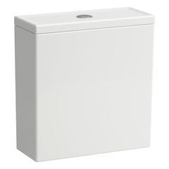 Laufen The New Classic WC nádrž s vnitřní armaturou Dual Flush, chromované tlačítko, bílá lesklá H8288520008721