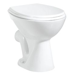 Aqualine WC mísa samostatně stojící 36x47 cm, zadní odpad, bílá TP330