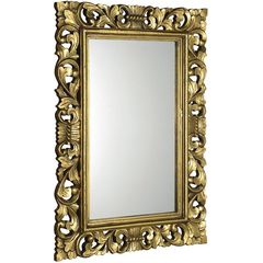 Sapho Scule Zrcadlo v rámu 80x120 cm, zlatá IN316