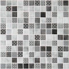 EBS Riviere mozaika 31,6x31,6 gris dec
