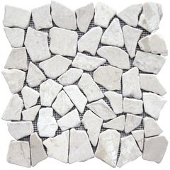 EBS Piedra mozaika 30x30 noa blanca