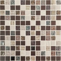 EBS Safari mozaika 31,6x31,6 marrón