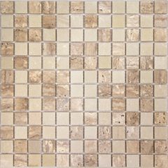 EBS Travert mozaika 31,6x31,6 botticino
