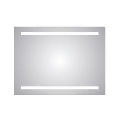 Triga Horizontale 2 Zrcadlo 100 x 60 cm s LED osvětlením se spínačem, DHOR2/60100
