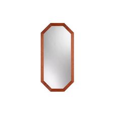 Amirro Merkur Zrcadlo 39 x 80 cm v rámu - vroubkovaná lišta, hnědá 220-192