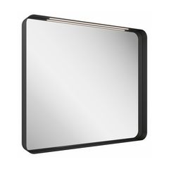 Ravak Strip Zrcadlo s osvětlením 80 x 70 cm, černá X000001571