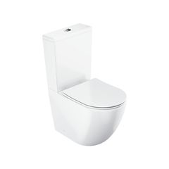 Ravak Optima RimOff Set WC kombi mísy s nádržkou a sedátkem, bílá X01870