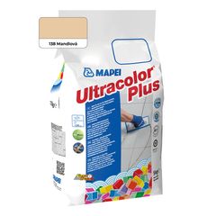 Mapei Ultracolor Plus spárovací hmota, 5 kg, mandlová (CG2WA)