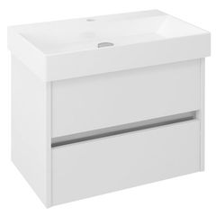 Sapho Nirona Umyvadlová skříňka 67x51,5x43 cm, bílá, NR070-3030
