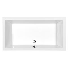 Polysan Deep Obdélníková hluboká sprchová vanička 150 x 75 cm, bílá 72386