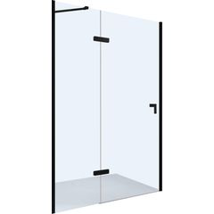 EBS Time Black Sprchové dveře 120 cm, levé, černá mat