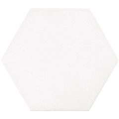 EBS Mayfair dlažba 19,8x22,8 blanco hexagon matná