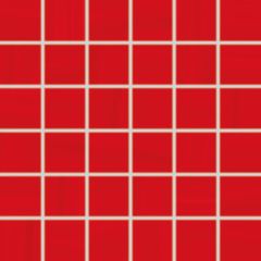 Rako Air WDM06041 mozaika 4,7x4,7 červená