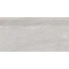 Rako Quarzit DCP84737 schodovka 39,8x79,8 šedá