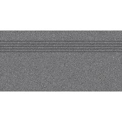 Rako Taurus Granit TCPSE065 schodovka 29,8x59,8 antracitově šedá rekt. ABS