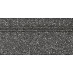 Rako Taurus Granit TCPSE069 schodovka 29,8x59,8 černá rekt. ABS