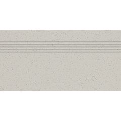 Rako Taurus Granit TCPSE078 schodovka 29,8x59,8 světle šedá rekt. ABS